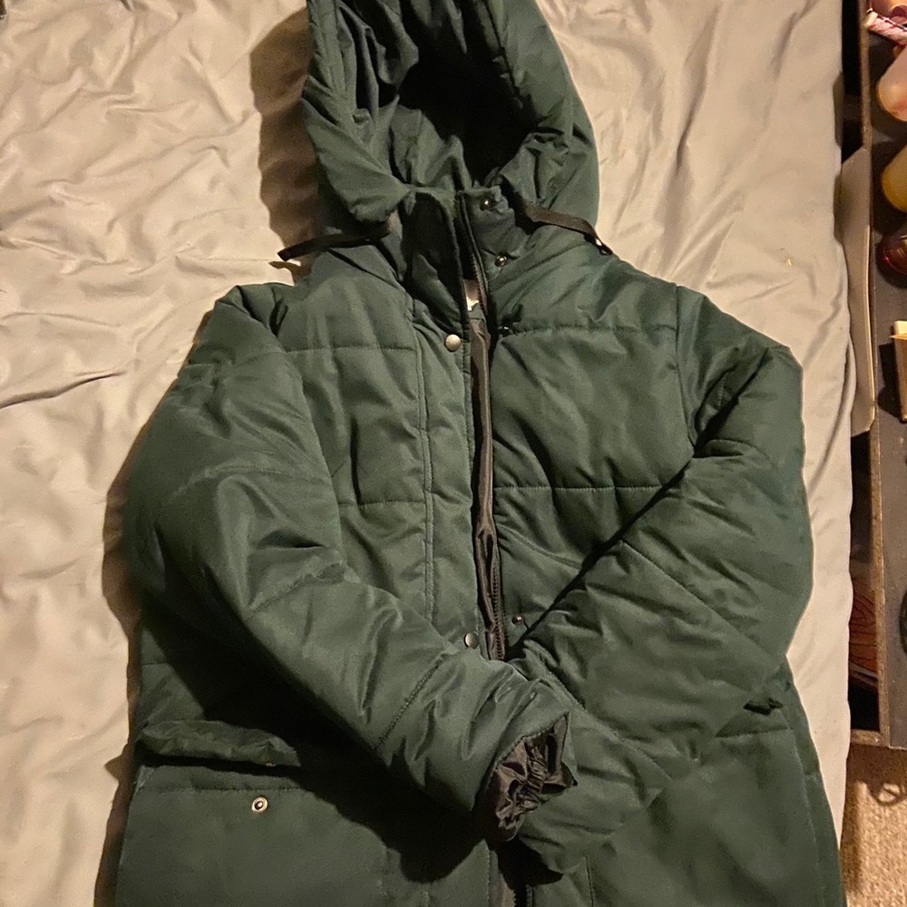 Long Puffy Winter Coat